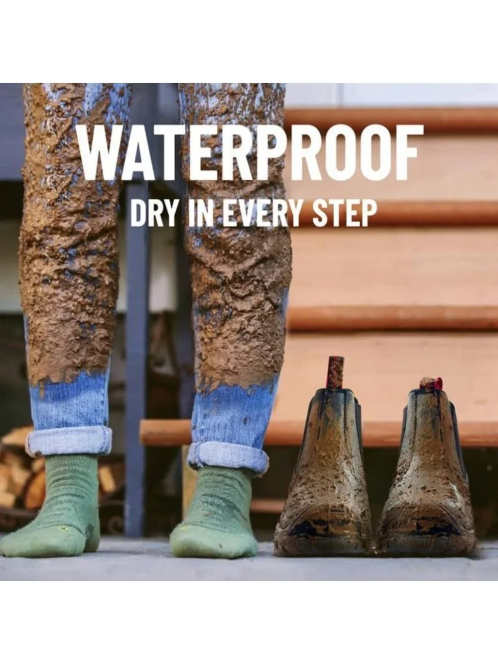 Waterproof Steel Toe Slip-On Work Boots for Men | Safety Shoes for Heavy Duty